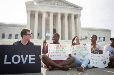 ACLU in front of the Supreme Court