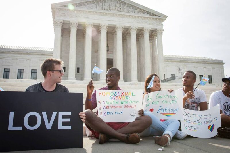 ACLU in front of the Supreme Court