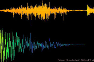 Image of audio signature graphic