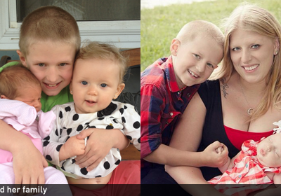 Bobbi and her family