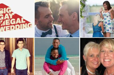 My Big Gay Illegal Wedding Winners!