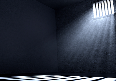 Solitary Confinement Prison Cell