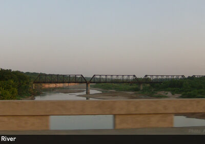 The Red River Bridge