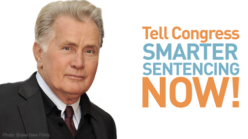 Martin Sheen from The West Wing: Tell Congress Smarter Sentencing Now!