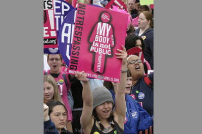 "My body is not public property."