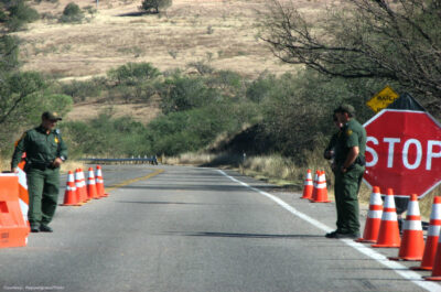 Border Patrol Checkpoint, Santa Cruz County, Arizona