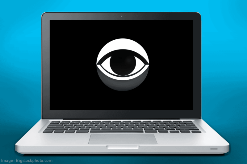 Graphic of laptop computer