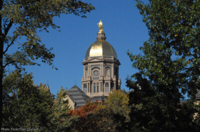 Notre Dame Dome - Flickr Image by Dan Dzurnisi