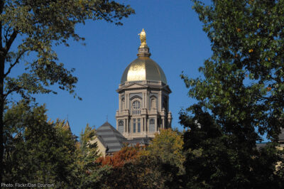 Notre Dame Dome - Flickr Image by Dan Dzurnisi