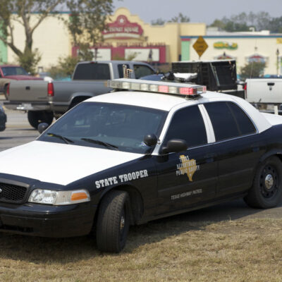 Texas State Trooper Car