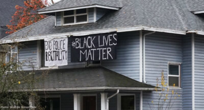 Black Lives Matter Banner