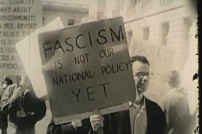 Fascism is not our national policy yet.
