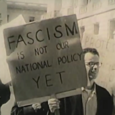 Fascism is not our national policy yet.