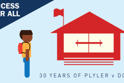 30 Years of Plyler v Doe graphic