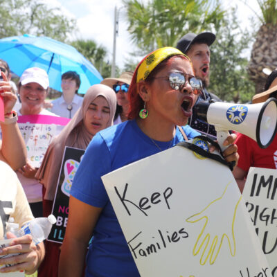 Brownsville rally participants