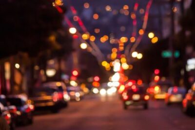 Blurry Street by Thomas Hawk