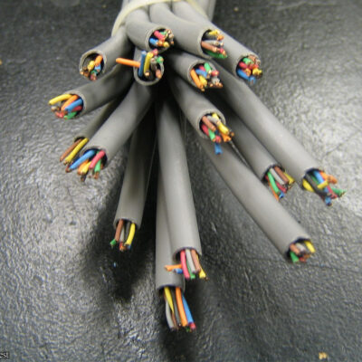 Bundle of internet cables