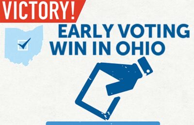 Early Voting Win in Ohio