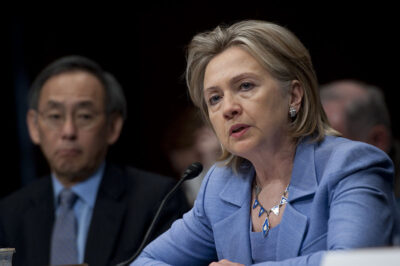 Hillary Clinton testifying