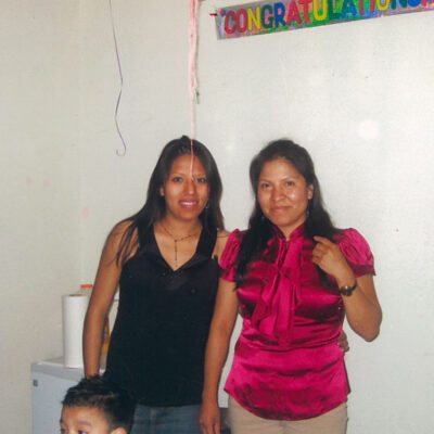 Jessica Colotl and her mom