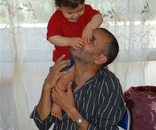 A photo of Lakhdar Boumediene.