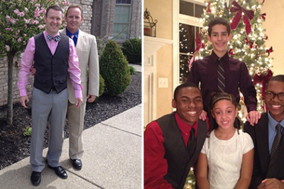 Paul Campion and Randy Johnson