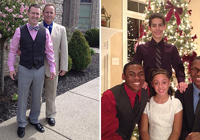 Paul Campion and Randy Johnson