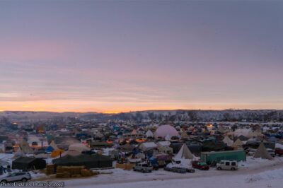 Standing Rock protest encampment