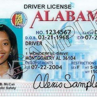 Alabama Driver License