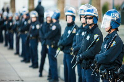 San Francisco Police at Occupy San Francisco