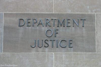 Department of Justice building