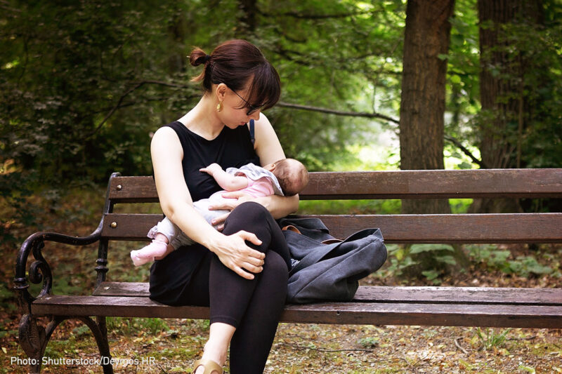 Breastfeeding in public