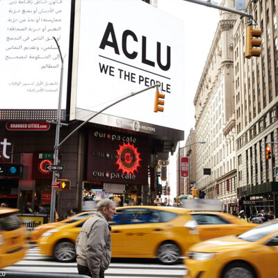 1st Amendment Campaign in Time Square