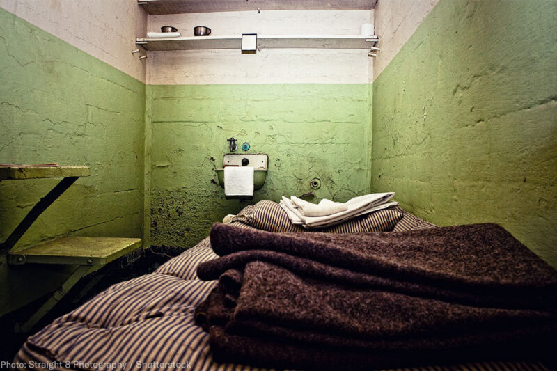 Bed in Prison