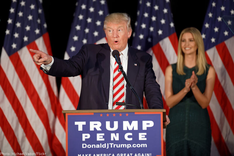 Donald and Ivanka Trump