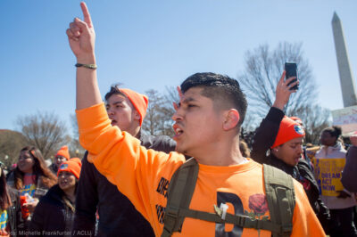 Dreamer at DACA Rally in DC