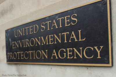 EPA sign