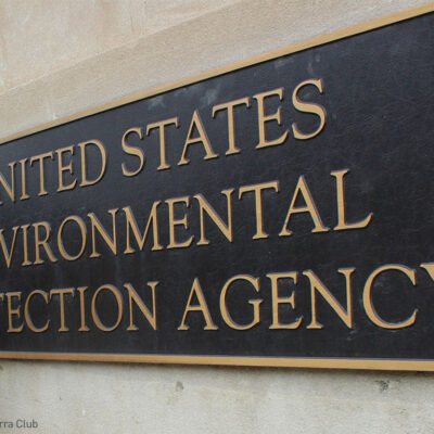 EPA sign