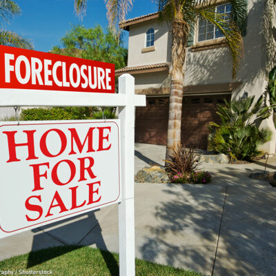 Foreclosure sign