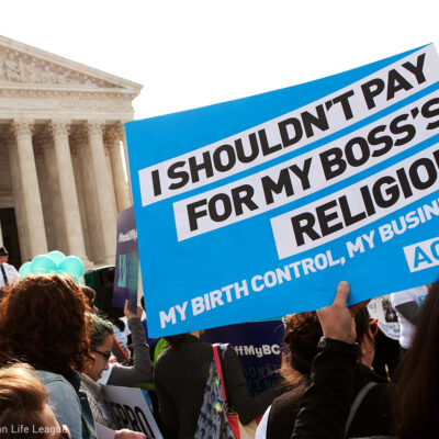 Religious Refusals Protest