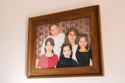 A picture of Jessica and her children