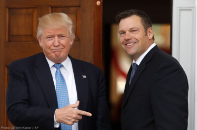 Trump and Kobach