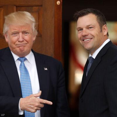 Trump and Kobach