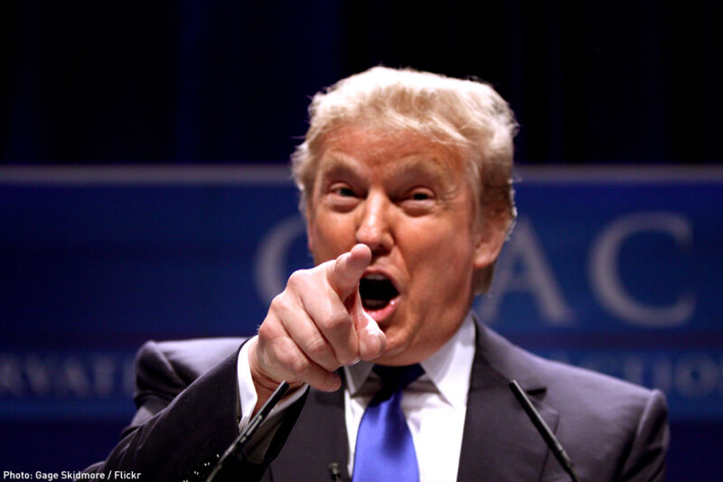 Trump Pointing