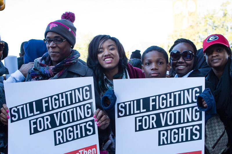 Voting Rights Protest