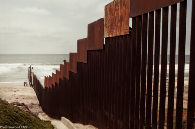Border Wall Beach