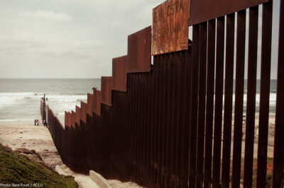 Border Wall Beach