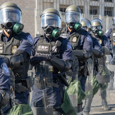 CBP Riot Gear