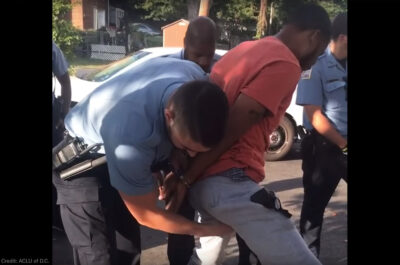 Police Stop Screenshot in D.C.