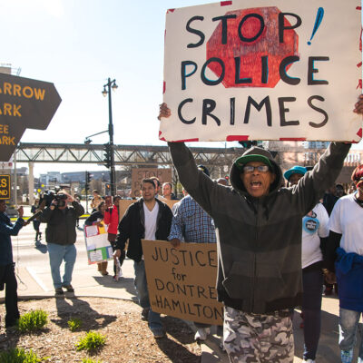 Milwaukee Stop Police Crimes Protest